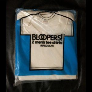 Vintage Bloopers Irregular Tees Made in USA (2 pack)